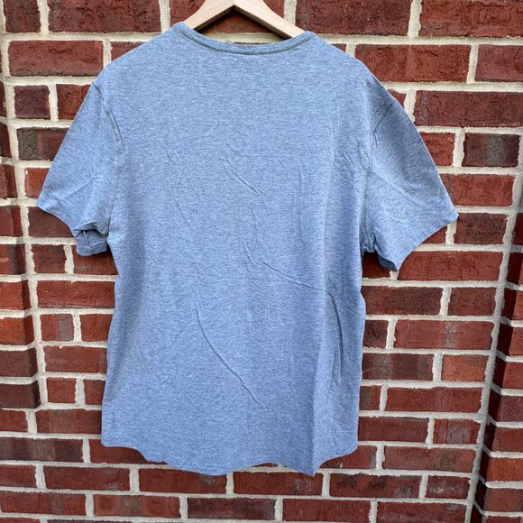 Lululemon Vneck Tshirt Mens XL Heather Gray Athleisure - Picture 2 of 5